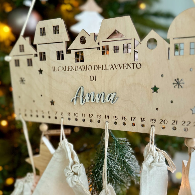 Calendario dell'Avvento Personalizzabile