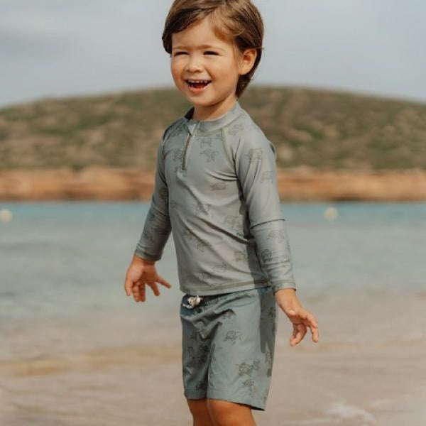 Costume da bagno Boxer UPF 50+ Turtle Island - Little Dutch